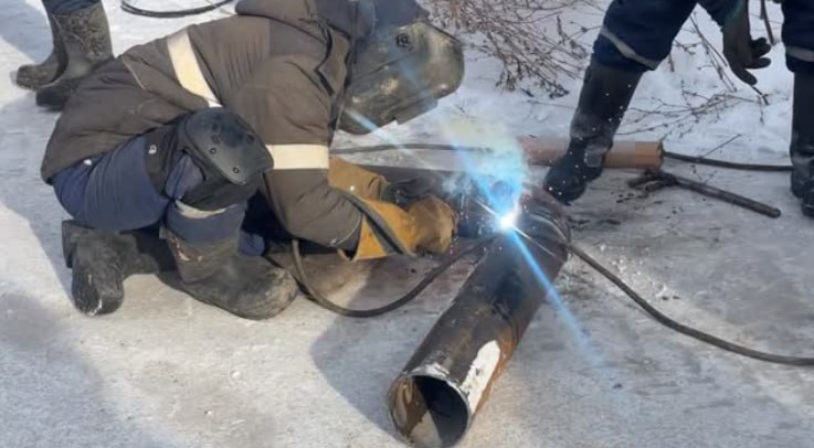 Теміртауда тағы да апат: 39 үй аяздың астында қалды