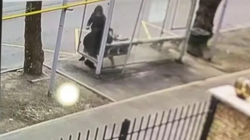 Алматыда аялдамада зейнеткерді тепкілеген ер адам ұсталды: бейнежазба айғақ болды