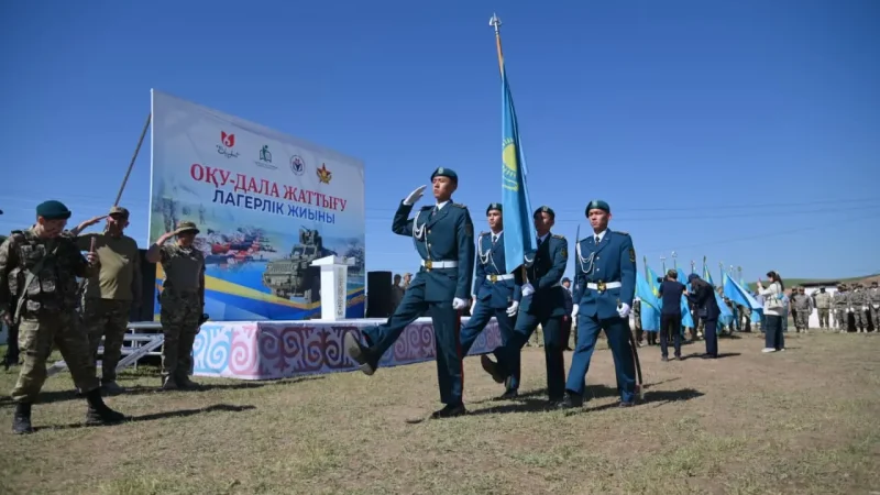 Шымкентте 6 мың жас әскери дайындықтан өтіп, білімін шыңдады