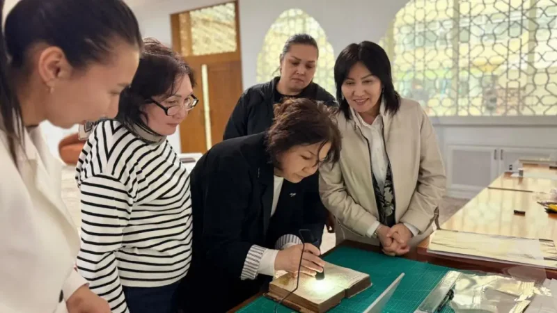 Қазақстандық реставраторлар халықаралық сарапшылардан тәлім алды