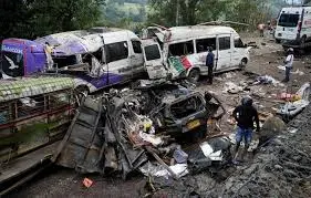 Колумбияда сайлау қарсаңында автобус жарылды: 20 адам қаза тапты