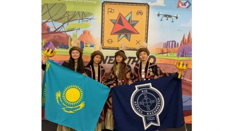 Қазақстан оқушылары Ұлыбританияда робототехникадан екі бас жүлде алды