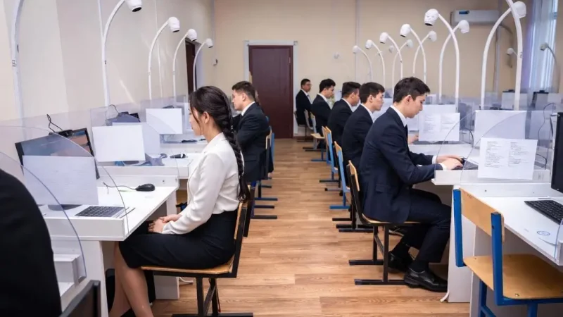 ҰБТ-ға өтініш бітті: негізгі сынақ 10 мамырда басталады