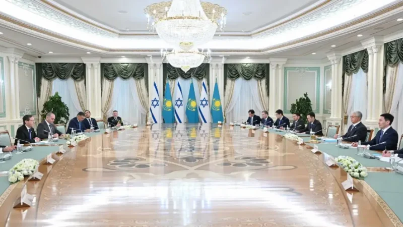 Қазақстан мен Израиль президенттері кеңейтілген келіссөз өткізді: не туралы сөйлесті?