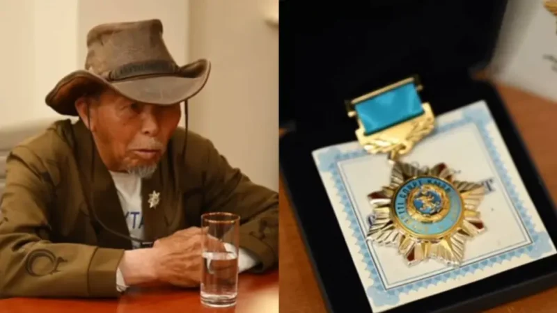 Ұлытаудан Парижге жаяу: 76 жастағы ақсақал 3000 шақырым жолды еңсерді