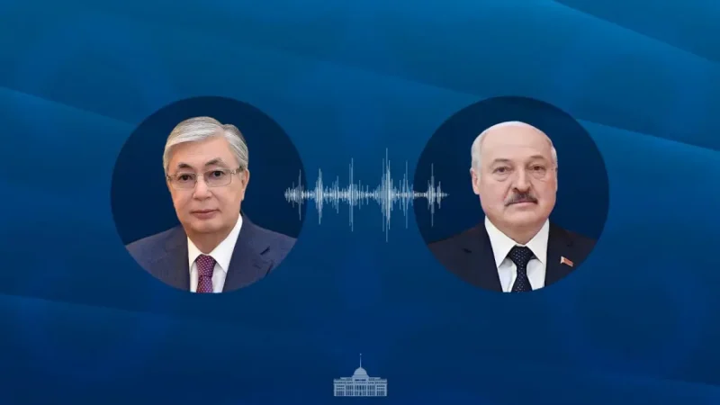 Тоқаев пен Лукашенко телефон арқылы сөйлесті: сауда-экономикалық байланыстарды кеңейту мәселесі талқыланды