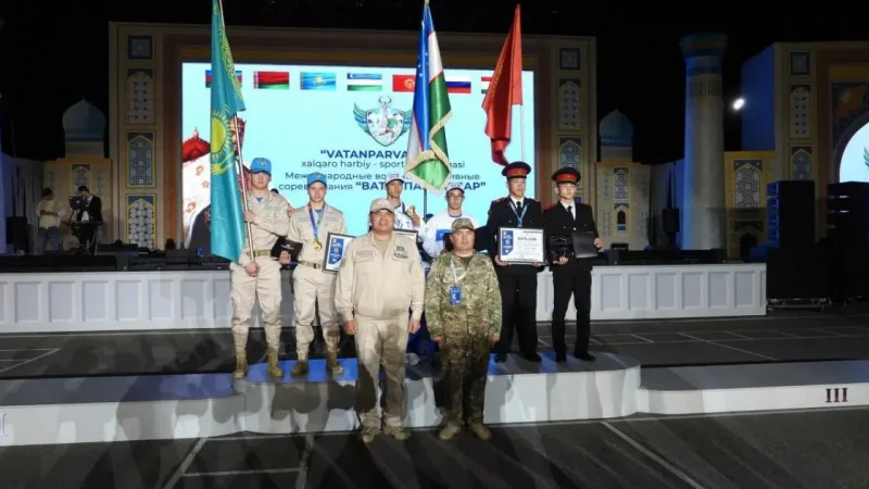 «Абай қырандары» Өзбекстандағы жарыста жүлделі екінші орынды иеленді