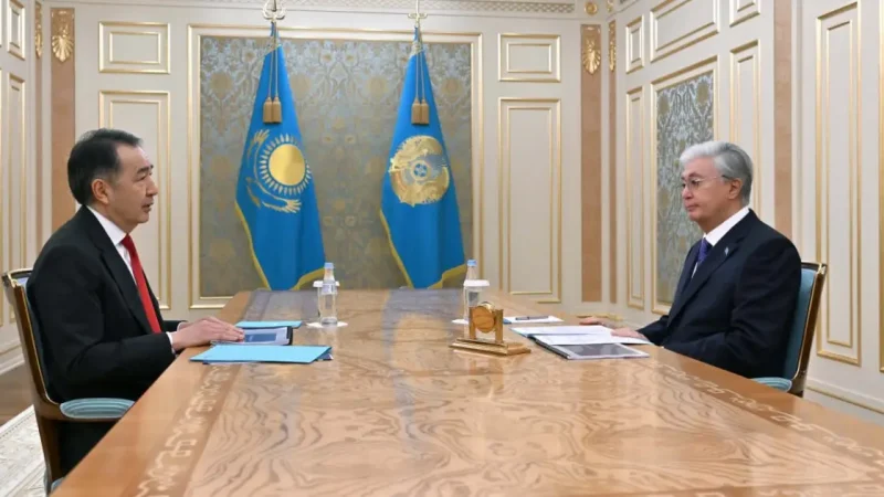 Тоқаев Сағынтаевпен кездесті: Экономикадағы жасанды интеллекттің болашағы