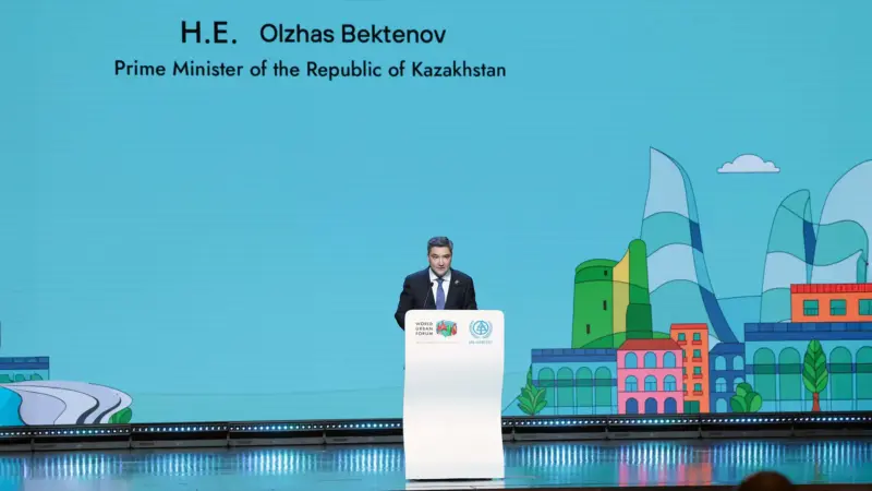 Олжас Бектенов Бакудегі Дүниежүзілік урбан форумында Президент тапсырмасын орындады
