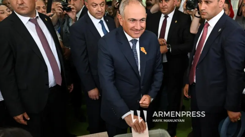 Армениядағы сайлау: Пашинян партиясы жеңіске жетті