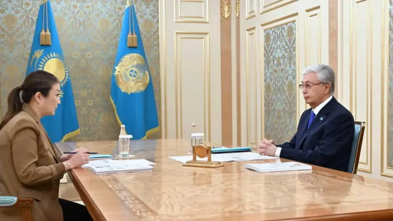 Президент бала құқықтары жөніндегі уәкіл Динара Зәкиеваны қабылдады