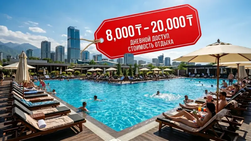 Қазақстанда ашық бассейнге кіру құны 13 мың теңгеге жетті