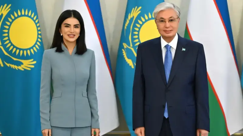 Мемлекет басшысы Өзбекстан Президенті Әкімшілігінің басшысы Саида Мирзиёеваны қабылдады