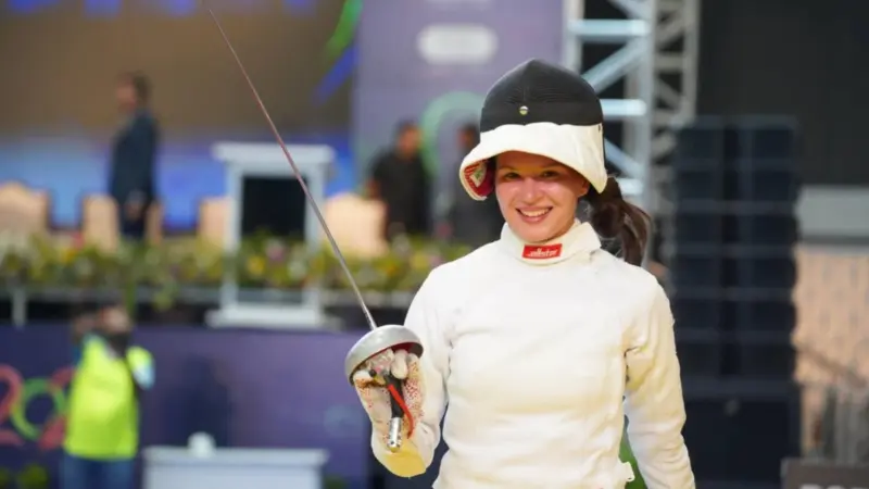 Ирина Бакалдина семсерлесуден Азия чемпионатында алтын медаль жеңіп алды