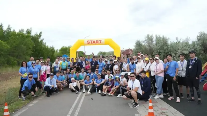 Қаржы министрлігінде жаңа Конституция құндылықтарына арналған велошеру өтті