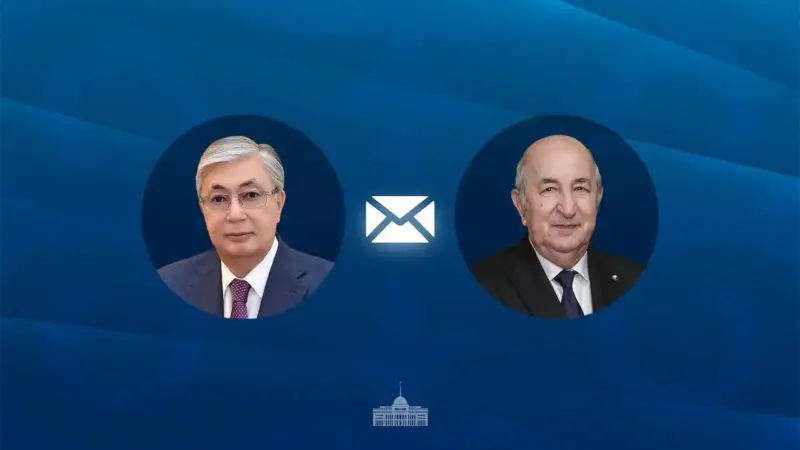Мемлекет басшысы Алжир Президентін Тәуелсіздік күнімен құттықтады
